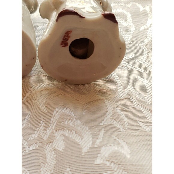 Vintage Dutch Boy Girl Salt And Pepper Shaker Set Japan 2.5" Chef - Picture 10 of 16